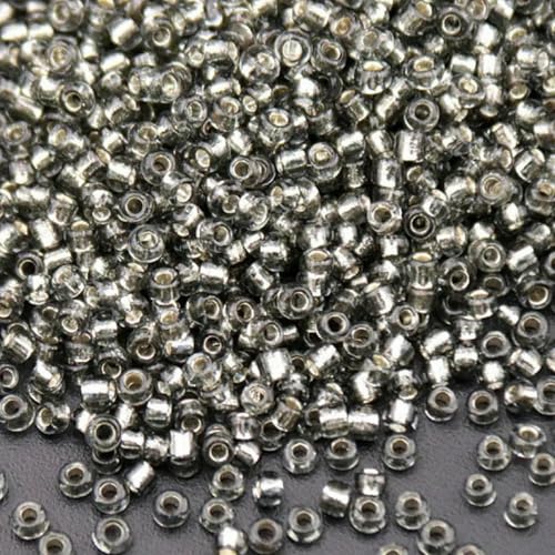 1,5 mm, 2 mm, 3,0 mm, 4,0 mm, 30 Farben, transparente tschechische Silberlinie, Glasperlen 15/0 12/0, Abstandsperlen für die Schmuckherstellung, DIY-Nähen, 52–4,0 mm, 72 Stück, 5 g 1,5 mm, 2 mm, 3,0 mm, 4,0 mm, 30 Farben, transparente tschechische Silberlinie, Glasperlen 15/0 12/0, Abstandsperlen für die Schmuckherstellung, DIY-Nähen, 52–4,0 mm, 72 Stück, 5 g von BSGUZ
