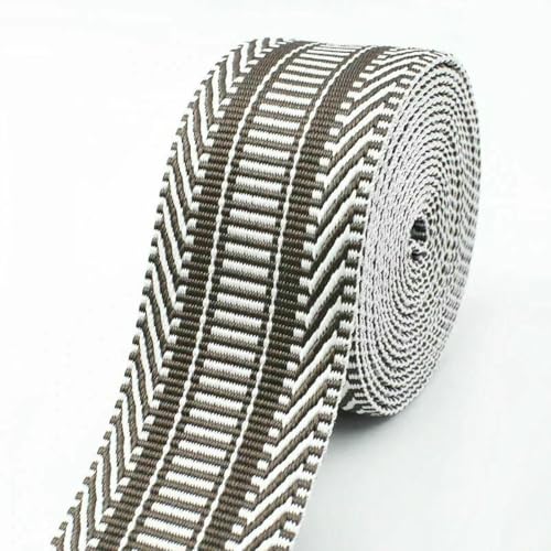1–10 Meter 38/50 mm Jacquard-Gurtband zum Nähen von Taschen, Schultergurten, dekorativen Flechtbändern, Riemen, Gürtelzubehör, Aprikose, 50 mm, 8 Meter 1–10 Meter 38/50 mm Jacquard-Gurtband zum Nähen von Taschen, Schultergurten, dekorativen Flechtbändern, Riemen, Gürtelzubehör, Aprikose, 50 mm, 8 Meter von BSGUZ