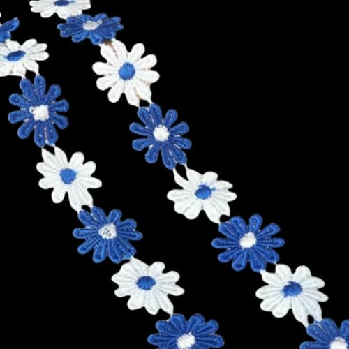1 Yard, 25 mm, bunter Blumen-Spitzenbesatz, Stoff, besticktes Band, DIY-Basteldekorationen, Nähen, Patchwork-Material, Zubehör, 9-1 Yard-1 Yard 1 Yard, 25 mm, bunter Blumen-Spitzenbesatz, Stoff, besticktes Band, DIY-Basteldekorationen, Nähen, Patchwork-Material, Zubehör, 9-1 Yard-1 Yard von BSGUZ