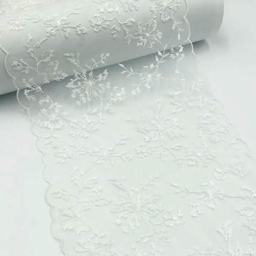1 Yards Rosa bestickter Stoff Spitzenbesatz Band Handarbeit DIY Nähhandwerk für Kostüm Hut Dekoration Spitzenstoff-Breite 21cm_c-1Yard 1 Yards Rosa bestickter Stoff Spitzenbesatz Band Handarbeit DIY Nähhandwerk für Kostüm Hut Dekoration Spitzenstoff-Breite 21cm_c-1Yard von BSGUZ