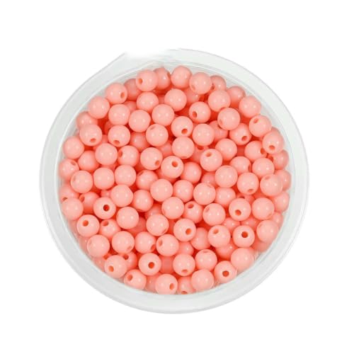 10–200 Stück gemischte glatte runde Acryl-Abstandsperlen, 6 8 10 12 14 16 18 20 mm, Auswahlgröße für Schmuckherstellungszubehör, orangefarbenes Pulver, 8 mm x 100 Stück 10–200 Stück gemischte glatte runde Acryl-Abstandsperlen, 6 8 10 12 14 16 18 20 mm, Auswahlgröße für Schmuckherstellungszubehör, orangefarbenes Pulver, 8 mm x 100 Stück von BSGUZ