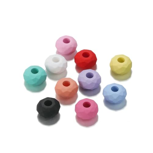 10 Stück/Los 14,0 mm große Loch-Acrylperlen, AB-Farbe, Abstandshalter, lose Perlen für DIY-Halsketten, Ohrringe, Schmuckzubehör, Zubehör, gemischt, 05–14,0 mm x 10 Stück 10 Stück/Los 14,0 mm große Loch-Acrylperlen, AB-Farbe, Abstandshalter, lose Perlen für DIY-Halsketten, Ohrringe, Schmuckzubehör, Zubehör, gemischt, 05–14,0 mm x 10 Stück von BSGUZ