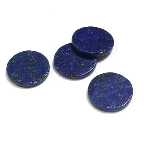 10 Stück/Lot Lapislazuli-Cabochon, Natursteinperlen, runder Cabochon, flache Rückseite, Cameo-Cabochon, Abstandshalter für die Schmuckherstellung, Lapislazuli 10 Stück/Lot Lapislazuli-Cabochon, Natursteinperlen, runder Cabochon, flache Rückseite, Cameo-Cabochon, Abstandshalter für die Schmuckherstellung, Lapislazuli von BSGUZ