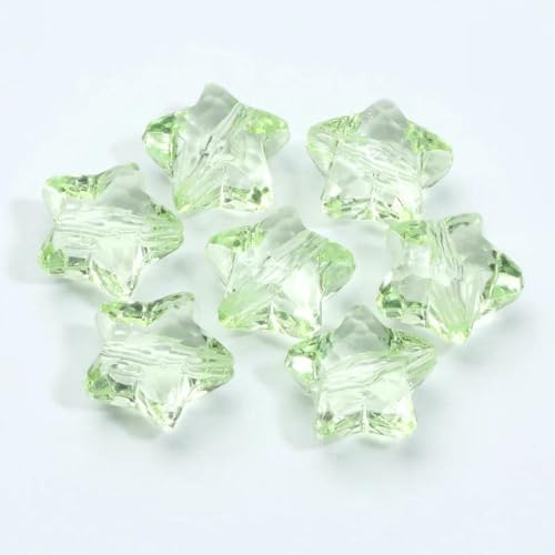 10 Stück 19 mm transparente Acryl-Sternperlen, mehrfarbige Pentagramm-Abstandshalterperlen für die Schmuckherstellung, DIY-Armband, Schlüsselanhänger, Zubehör-Grün-19 mm, 10 Stück 10 Stück 19 mm transparente Acryl-Sternperlen, mehrfarbige Pentagramm-Abstandshalterperlen für die Schmuckherstellung, DIY-Armband, Schlüsselanhänger, Zubehör-Grün-19 mm, 10 Stück von BSGUZ