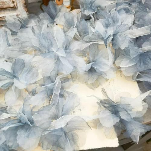 10 Stücke Handgemachte 3D Blumen Patches Parche Applikationen Bordados Para Ropa 14CM Breit-Grau 10 Stücke Handgemachte 3D Blumen Patches Parche Applikationen Bordados Para Ropa 14CM Breit-Grau von BSGUZ