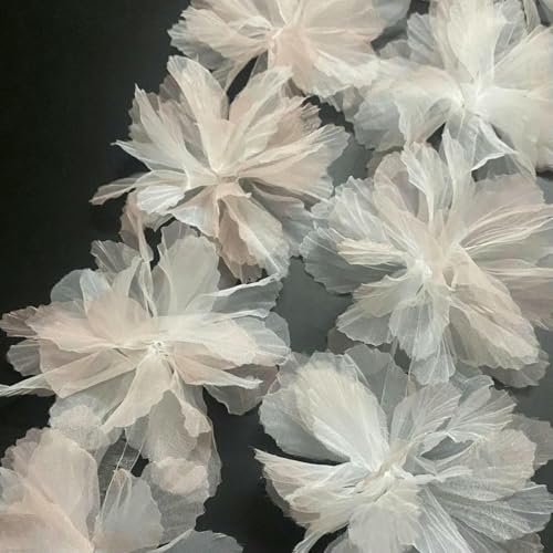 10 Stücke Handgemachte 3D Blumen Patches Parche Applikationen Bordados Para Ropa 14CM Breit-Rosa 10 Stücke Handgemachte 3D Blumen Patches Parche Applikationen Bordados Para Ropa 14CM Breit-Rosa von BSGUZ