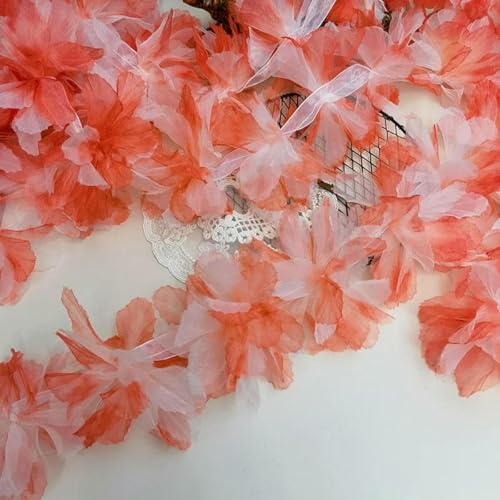 10 Stücke Handgemachte 3D Blumen Patches Parche Applikationen Bordados Para Ropa 14CM Breit-Rot 10 Stücke Handgemachte 3D Blumen Patches Parche Applikationen Bordados Para Ropa 14CM Breit-Rot von BSGUZ