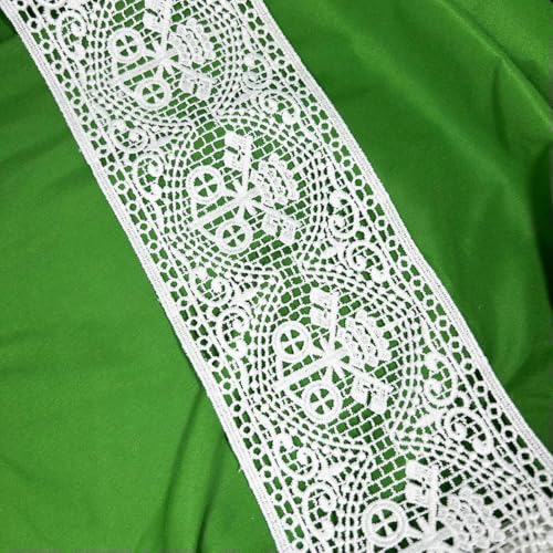 10 Yard Spitzenstoff, Handarbeiten, DIY, bestickt, Damenkleidung, Tischläufer, Rock, Vorhang, Kleid, Nähbesatz, Zubehör-falg-10yard von BSGUZ