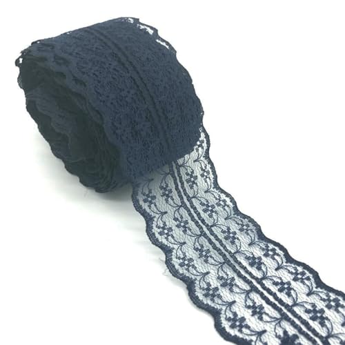 10 Yards/Los 40 mm bilaterale Handarbeit bestickte Spitze Stoffbesatz Spitzenband Dekoration DIY Nähen Handwerk-Marineblau 10 Yards/Los 40 mm bilaterale Handarbeit bestickte Spitze Stoffbesatz Spitzenband Dekoration DIY Nähen Handwerk-Marineblau von BSGUZ