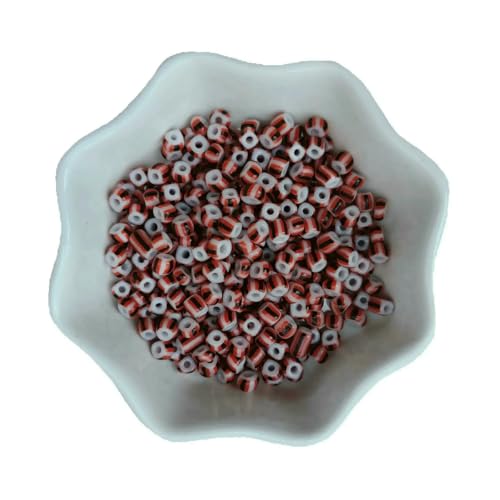 10 g 4,0 mm Wassermelonen-Glasperlen, Charms, Abstandshalter, Streifenperlen für die Schmuckherstellung, DIY-Handarbeiten, Handarbeiten, Nähen, Großhandel, 07-10 g 10 g 4,0 mm Wassermelonen-Glasperlen, Charms, Abstandshalter, Streifenperlen für die Schmuckherstellung, DIY-Handarbeiten, Handarbeiten, Nähen, Großhandel, 07-10 g von BSGUZ