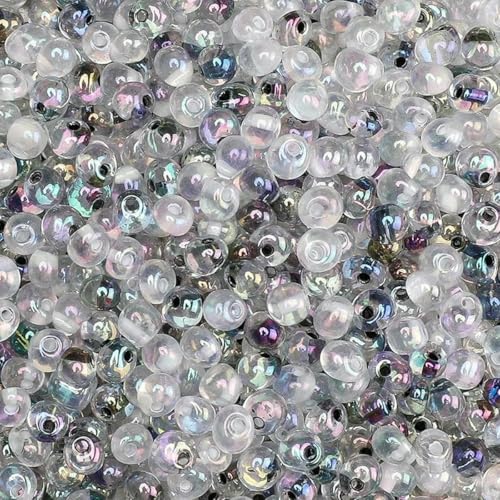 10 g 4,0 mm bunte tschechische Glasperlen in Wassertropfenform, lose Perlen für Schmuckherstellung, Basteln, DIY-Halsketten, Armbandzubehör, gemischte Farbe, 9–4,0 mm, ca. 110 Stück 10 g 4,0 mm bunte tschechische Glasperlen in Wassertropfenform, lose Perlen für Schmuckherstellung, Basteln, DIY-Halsketten, Armbandzubehör, gemischte Farbe, 9–4,0 mm, ca. 110 Stück von BSGUZ
