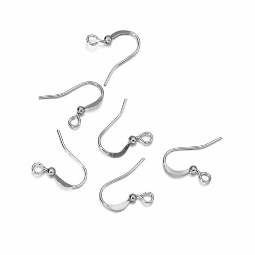 100 Stück/Los 20 x 17 mm, 10 Farben, Eisenperlen-Charms, Ohrringdrähte mit Ohrhaken, Ohrringverschluss, Zubehör für die Schmuckherstellung, DIY, Rhodium, 3-parallel 100 Stück/Los 20 x 17 mm, 10 Farben, Eisenperlen-Charms, Ohrringdrähte mit Ohrhaken, Ohrringverschluss, Zubehör für die Schmuckherstellung, DIY, Rhodium, 3-parallel von BSGUZ