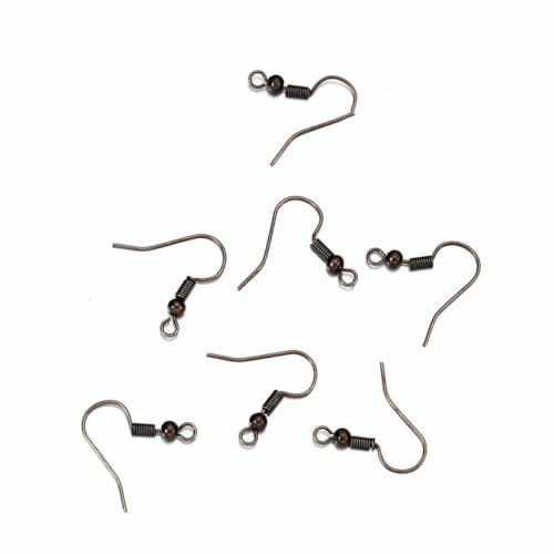 100 Stück/Los 20 x 17 mm, 10 Farben, Eisenperlen-Charms, Ohrringdrähte mit Ohrhaken, Ohrringverschluss, Zubehör für die Schmuckherstellung, DIY, Rotkupfer, parallel 100 Stück/Los 20 x 17 mm, 10 Farben, Eisenperlen-Charms, Ohrringdrähte mit Ohrhaken, Ohrringverschluss, Zubehör für die Schmuckherstellung, DIY, Rotkupfer, parallel von BSGUZ