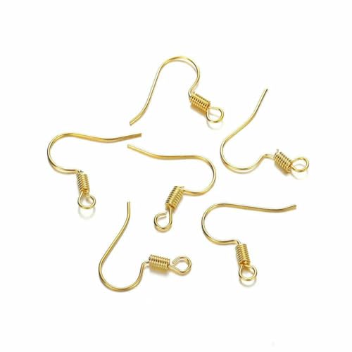 100 Stück/Los 20 x 17 mm, 10 Farben, Eisenperlen-Charms, Ohrringdrähte mit Ohrhaken, Ohrringverschluss, Zubehör für die Schmuckherstellung, DIY-Gold 4- 100 Stück/Los 20 x 17 mm, 10 Farben, Eisenperlen-Charms, Ohrringdrähte mit Ohrhaken, Ohrringverschluss, Zubehör für die Schmuckherstellung, DIY-Gold 4- von BSGUZ