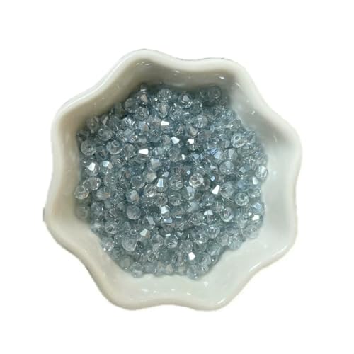 100 Stück 4,0 mm glänzende facettierte österreichische Kristallperlen, Doppelkegelperlen, lose Abstandsperlen für die Schmuckherstellung, DIY-Armband, Halskette, Anhänger, 28 100 Stück 4,0 mm glänzende facettierte österreichische Kristallperlen, Doppelkegelperlen, lose Abstandsperlen für die Schmuckherstellung, DIY-Armband, Halskette, Anhänger, 28 von BSGUZ