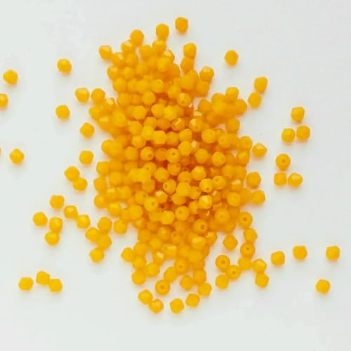 100 Stück 4,0 mm glänzende facettierte österreichische Kristallperlen, Doppelkegelperlen, lose Abstandsperlen für die Schmuckherstellung, DIY-Armband, Halskette, Anhänger, 4 100 Stück 4,0 mm glänzende facettierte österreichische Kristallperlen, Doppelkegelperlen, lose Abstandsperlen für die Schmuckherstellung, DIY-Armband, Halskette, Anhänger, 4 von BSGUZ