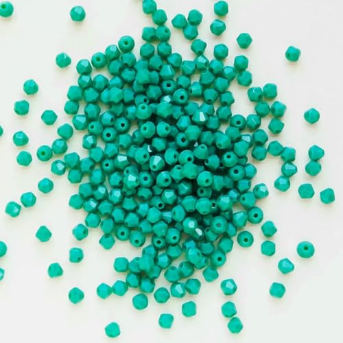 100 Stück 4,0 mm glänzende facettierte österreichische Kristallperlen, Doppelkegelperlen, lose Abstandsperlen für die Schmuckherstellung, DIY-Armband, Halskette, Anhänger, 6 100 Stück 4,0 mm glänzende facettierte österreichische Kristallperlen, Doppelkegelperlen, lose Abstandsperlen für die Schmuckherstellung, DIY-Armband, Halskette, Anhänger, 6 von BSGUZ