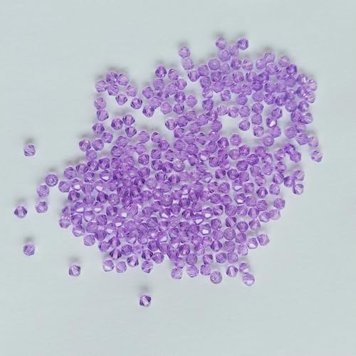 100 Stück 4,0 mm glänzende facettierte österreichische Kristallperlen, Doppelkegelperlen, lose Abstandsperlen für die Schmuckherstellung, DIY-Armband, Halskette, Anhänger-29 100 Stück 4,0 mm glänzende facettierte österreichische Kristallperlen, Doppelkegelperlen, lose Abstandsperlen für die Schmuckherstellung, DIY-Armband, Halskette, Anhänger-29 von BSGUZ