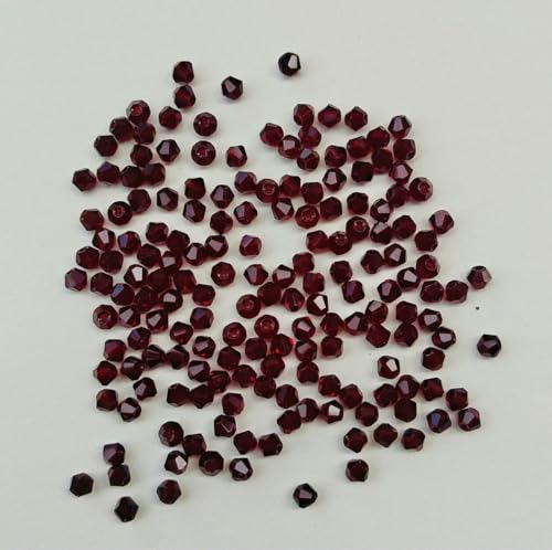100 Stück 4,0 mm glänzende facettierte österreichische Kristallperlen, Doppelkegelperlen, lose Abstandsperlen für die Schmuckherstellung, DIY-Armband, Halskette, Anhänger-38 100 Stück 4,0 mm glänzende facettierte österreichische Kristallperlen, Doppelkegelperlen, lose Abstandsperlen für die Schmuckherstellung, DIY-Armband, Halskette, Anhänger-38 von BSGUZ