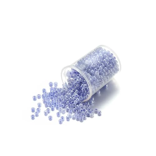 1000/1800 Stück 2 mm bonbonfarbene tschechische Glasperlen, süße kleine Perlen, Armband, Kunsthandwerk für DIY-Schmuckherstellung, Zubehör – Lila – 2 mm x 1000 Stück 1000/1800 Stück 2 mm bonbonfarbene tschechische Glasperlen, süße kleine Perlen, Armband, Kunsthandwerk für DIY-Schmuckherstellung, Zubehör – Lila – 2 mm x 1000 Stück von BSGUZ