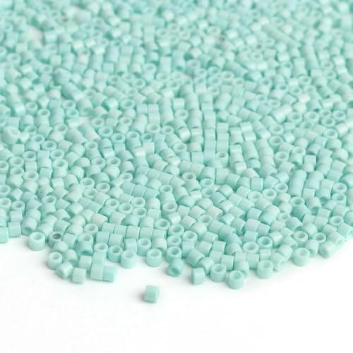 1000/3000 Stück/Box, 2 mm, 34 Farben, lose Glasperlen, runde Abstandsperlen für die Schmuckherstellung, DIY-Armband, Bastelzubehör, Hellblau, 1000 Stück 1000/3000 Stück/Box, 2 mm, 34 Farben, lose Glasperlen, runde Abstandsperlen für die Schmuckherstellung, DIY-Armband, Bastelzubehör, Hellblau, 1000 Stück von BSGUZ