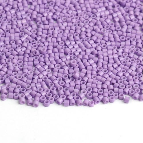 1000/3000 Stück/Box, 2 mm, 34 Farben, lose Glasperlen, runde Abstandsperlen für die Schmuckherstellung, DIY-Armband, Bastelzubehör, Lila, 1000 Stück 1000/3000 Stück/Box, 2 mm, 34 Farben, lose Glasperlen, runde Abstandsperlen für die Schmuckherstellung, DIY-Armband, Bastelzubehör, Lila, 1000 Stück von BSGUZ