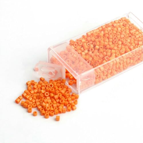 1000 Stück 3000 Stück/Box Tschechische Glasperlen, Röhrenform, Boxperlen, Boho-Hüftkette, Schmuck, Mode, DIY-Zubehör, Großhandel, Farbe 26, 1 Box mit 1000 Stück 1000 Stück 3000 Stück/Box Tschechische Glasperlen, Röhrenform, Boxperlen, Boho-Hüftkette, Schmuck, Mode, DIY-Zubehör, Großhandel, Farbe 26, 1 Box mit 1000 Stück von BSGUZ