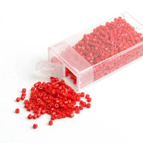 1000 Stück 3000 Stück/Box Tschechische Glasperlen, Röhrenform, Boxperlen, Boho-Hüftkette, Schmuck, Mode, DIY-Zubehör, Großhandel, Farbe 28, 1 Box mit 1000 Stück 1000 Stück 3000 Stück/Box Tschechische Glasperlen, Röhrenform, Boxperlen, Boho-Hüftkette, Schmuck, Mode, DIY-Zubehör, Großhandel, Farbe 28, 1 Box mit 1000 Stück von BSGUZ