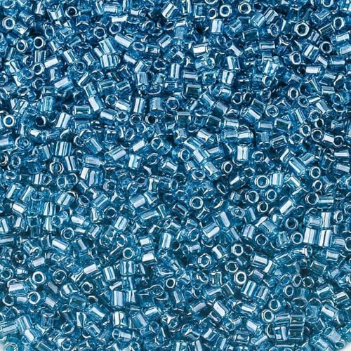1100 Stück 2 mm AB-Farbperlen, röhrenförmige Glasperlen, Rocailles-Perlen zur Schmuckherstellung, lose Abstandsperlen, DIY-Armband, Halskette, B8 von BSGUZ