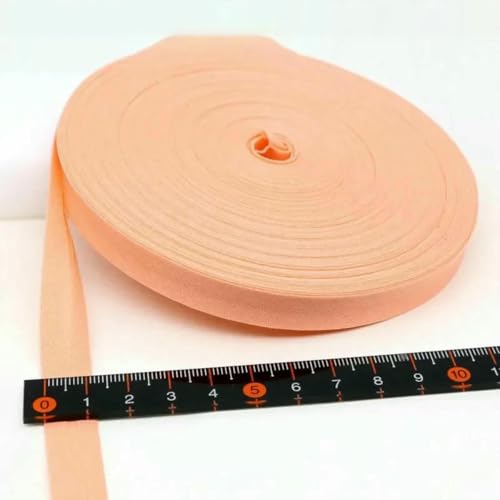 12 mm x 30 Yards Baumwoll-Schrägband, Stoff, Basteln, Nähmaterial, 15–12 mm x 30 Yards 12 mm x 30 Yards Baumwoll-Schrägband, Stoff, Basteln, Nähmaterial, 15–12 mm x 30 Yards von BSGUZ