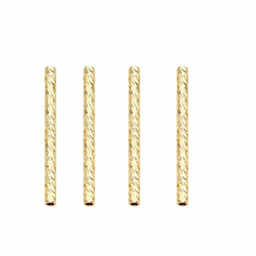 14 Karat Echtgold plattierte Wellrohrperlen, 8 Größen, lange gebogene Rohrperlen für Schmuckherstellung, DIY-Zubehör, Großhandel, 14 Karat Gold, 20 Stück, a, 30 mm x 2 mm 14 Karat Echtgold plattierte Wellrohrperlen, 8 Größen, lange gebogene Rohrperlen für Schmuckherstellung, DIY-Zubehör, Großhandel, 14 Karat Gold, 20 Stück, a, 30 mm x 2 mm von BSGUZ
