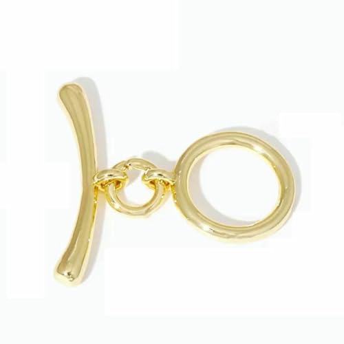 18 Karat Echtgold plattierter runder OT-Verschluss zur Herstellung von Halsketten, zierliche Messing-Endperlen-Knebelverschlüsse, DIY-Schmuckzubehör-18 Karat Echtgold plattiert_b-2 Stück 18 Karat Echtgold plattierter runder OT-Verschluss zur Herstellung von Halsketten, zierliche Messing-Endperlen-Knebelverschlüsse, DIY-Schmuckzubehör-18 Karat Echtgold plattiert_b-2 Stück von BSGUZ