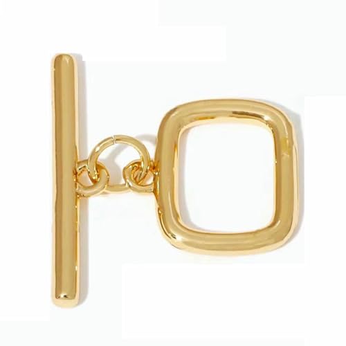 18 Karat Echtgold plattierter runder OT-Verschluss zur Herstellung von Halsketten, zierliche Messing-Endperlen-Knebelverschlüsse, DIY-Schmuckzubehör-18 Karat Echtgold plattiert_i-2 Stück 18 Karat Echtgold plattierter runder OT-Verschluss zur Herstellung von Halsketten, zierliche Messing-Endperlen-Knebelverschlüsse, DIY-Schmuckzubehör-18 Karat Echtgold plattiert_i-2 Stück von BSGUZ