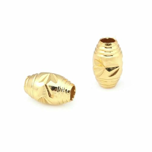 18 Karat Goldfarbe Messing facettierte ovale zylindrische Abstandsperlen Armbandperlen Schmuckherstellung Zubehör DIY Zubehör-45501-18 Karat Goldfarbe 18 Karat Goldfarbe Messing facettierte ovale zylindrische Abstandsperlen Armbandperlen Schmuckherstellung Zubehör DIY Zubehör-45501-18 Karat Goldfarbe von BSGUZ
