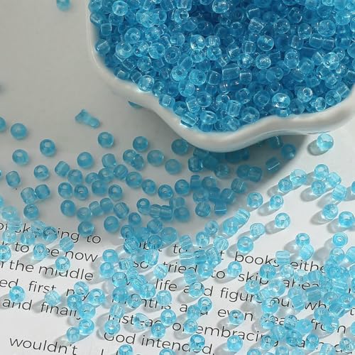 2/3/4,0 mm transparente Glasreisperlen für Kunstdekoration, Halsketten, Armbänder, DIY-Schmuckherstellung, ca. 15 g/Beutel, 150/500/1000 Stück, TR-4,0 mm, 150 Stück 2/3/4,0 mm transparente Glasreisperlen für Kunstdekoration, Halsketten, Armbänder, DIY-Schmuckherstellung, ca. 15 g/Beutel, 150/500/1000 Stück, TR-4,0 mm, 150 Stück von BSGUZ