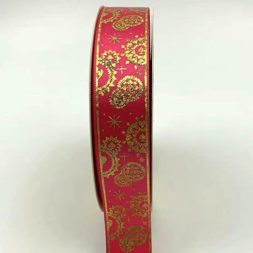 2,5 cm, 48/96/144 Yards, Satinband, goldene Abzeichenbänder, DIY-Fliege, Schmuck, Stirnband, Band, Blumenpaket, 18 Hot Pink, 2,5 cm x 48 Yards 2,5 cm, 48/96/144 Yards, Satinband, goldene Abzeichenbänder, DIY-Fliege, Schmuck, Stirnband, Band, Blumenpaket, 18 Hot Pink, 2,5 cm x 48 Yards von BSGUZ