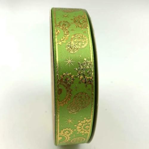2,5 cm 48/96/144 Yard Satinband Gold Badge Bänder DIY Fliege Schmuck Stirnband Band Blumenpaket-08 Grün-2,5 cm x 48 Yard 2,5 cm 48/96/144 Yard Satinband Gold Badge Bänder DIY Fliege Schmuck Stirnband Band Blumenpaket-08 Grün-2,5 cm x 48 Yard von BSGUZ