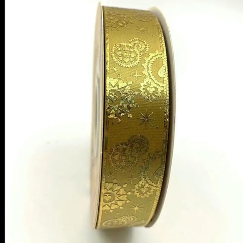 2,5 cm 48/96/144 Yard Satinband Gold Badge Bänder DIY Fliege Schmuck Stirnband Band Blumenpaket-12 Gold-2,5 cm x 48 Yard 2,5 cm 48/96/144 Yard Satinband Gold Badge Bänder DIY Fliege Schmuck Stirnband Band Blumenpaket-12 Gold-2,5 cm x 48 Yard von BSGUZ