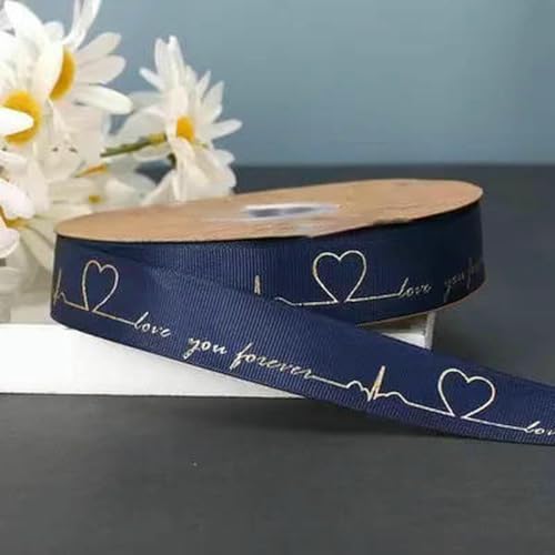 2,5 cm Satinband, 35 Yards, Band zum Verpacken von Hochzeiten, Partyeinladungen, DIY-Blumendekorationen, gewebtes Band, Dunkelblau B-35 Yards 2,5 cm Satinband, 35 Yards, Band zum Verpacken von Hochzeiten, Partyeinladungen, DIY-Blumendekorationen, gewebtes Band, Dunkelblau B-35 Yards von BSGUZ