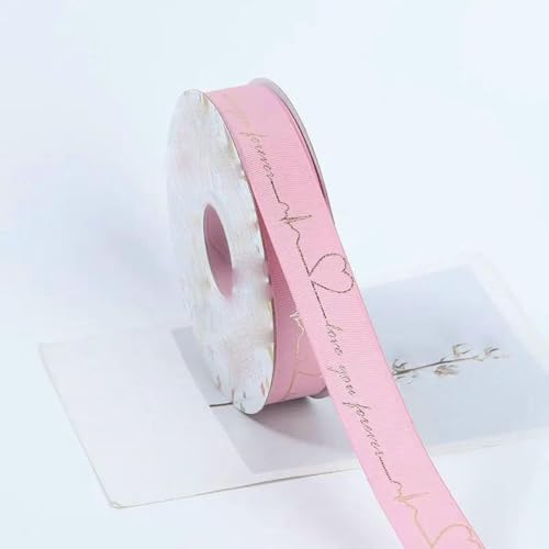 2,5 cm Satinband, 35 Yards, Band zum Verpacken von Hochzeiten, Partyeinladungen, DIY-Blumendekorationen, gewebtes Band, Lotusrosa B-35 Yards von BSGUZ