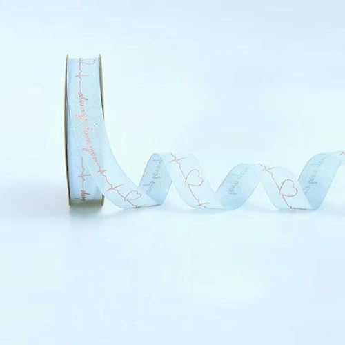 2,5 cm Satinband, 35 Yards, Band zum Verpacken von Hochzeiten, Partyeinladungen, DIY-Blumendekorationen, gewebtes Band, blau B-35 Yards 2,5 cm Satinband, 35 Yards, Band zum Verpacken von Hochzeiten, Partyeinladungen, DIY-Blumendekorationen, gewebtes Band, blau B-35 Yards von BSGUZ