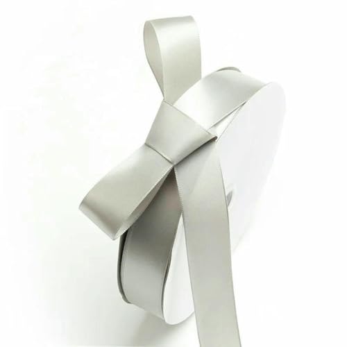 2,5 cm Satinband, Haarschmuck, Verpackung, Hochzeitsfeier, Blumensträuße, Dekoration, 91,4 m, DIY-Bänder, Ribest Floral-Silbergrau-91,4 m 2,5 cm Satinband, Haarschmuck, Verpackung, Hochzeitsfeier, Blumensträuße, Dekoration, 91,4 m, DIY-Bänder, Ribest Floral-Silbergrau-91,4 m von BSGUZ
