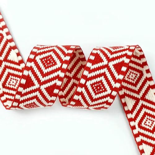 2/5 m, 38 mm, Baumwollgurtband, Gepäckgurt, Schlinge, Leinenband, Kleidung, Nähen, Schrägband, dekorative Borte, Spitzenbesätze, RD707-501Rot, 2 Meter 2/5 m, 38 mm, Baumwollgurtband, Gepäckgurt, Schlinge, Leinenband, Kleidung, Nähen, Schrägband, dekorative Borte, Spitzenbesätze, RD707-501Rot, 2 Meter von BSGUZ