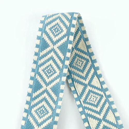 2/5 m, 38 mm, Baumwollgurtband, Gepäckgurt, Schlinge, Leinenband, Kleidung, Nähen, Schrägband, dekorative Borte, Spitzenbesatz, RD603, Blau, 2 Meter 2/5 m, 38 mm, Baumwollgurtband, Gepäckgurt, Schlinge, Leinenband, Kleidung, Nähen, Schrägband, dekorative Borte, Spitzenbesatz, RD603, Blau, 2 Meter von BSGUZ