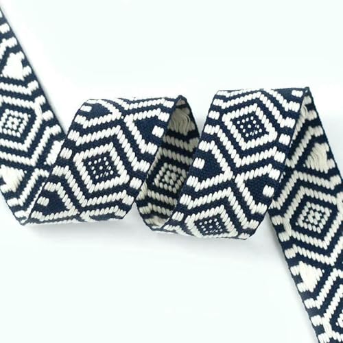 2/5 m, 38 mm, Baumwollgurtband, Gepäckgurt, Schlinge, Leinenband, Kleidung, Nähen, Schrägband, dekorative Borte, Spitzenbesatz, RD707-504, Marineblau, 2 Meter 2/5 m, 38 mm, Baumwollgurtband, Gepäckgurt, Schlinge, Leinenband, Kleidung, Nähen, Schrägband, dekorative Borte, Spitzenbesatz, RD707-504, Marineblau, 2 Meter von BSGUZ