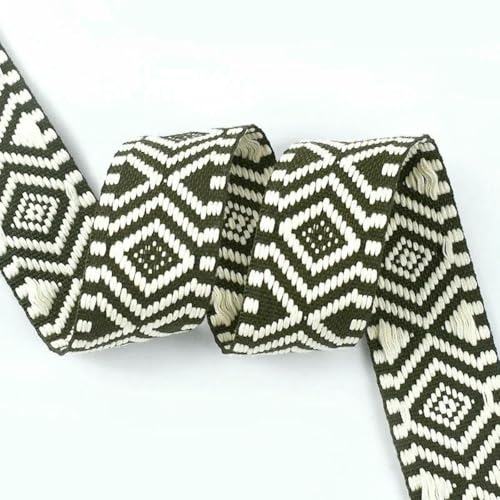 2/5 m, 38 mm, Baumwollgurtband, Gepäckgurt, Schlinge, Leinenband, Kleidung, Nähen, Schrägband, dekorative Borte, Spitzenbesatz, RD707-507ArmyGreen-2 Meter 2/5 m, 38 mm, Baumwollgurtband, Gepäckgurt, Schlinge, Leinenband, Kleidung, Nähen, Schrägband, dekorative Borte, Spitzenbesatz, RD707-507ArmyGreen-2 Meter von BSGUZ