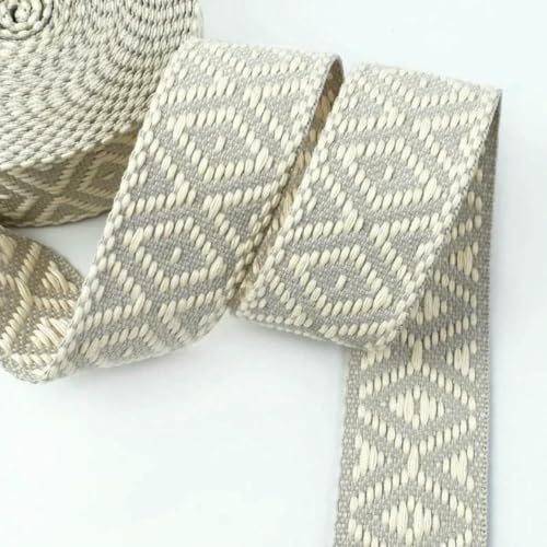 2/5 m, 38 mm, Baumwollgurtband, Gepäckgurt, Schlinge, Leinenband, Kleidung, Nähen, Schrägband, dekorative Borte, Spitzenbesatz, RD825, Beigegrau, 5 Meter 2/5 m, 38 mm, Baumwollgurtband, Gepäckgurt, Schlinge, Leinenband, Kleidung, Nähen, Schrägband, dekorative Borte, Spitzenbesatz, RD825, Beigegrau, 5 Meter von BSGUZ