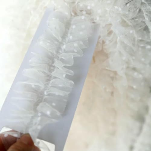 2 Meter rosa weiß beige Blumenrüschen-Spitzenstoff, besticktes Spitzenbesatzband, DIY-Hochzeitskleidung, Nähen, Bastelzubehör, hellorange 2 Meter rosa weiß beige Blumenrüschen-Spitzenstoff, besticktes Spitzenbesatzband, DIY-Hochzeitskleidung, Nähen, Bastelzubehör, hellorange von BSGUZ