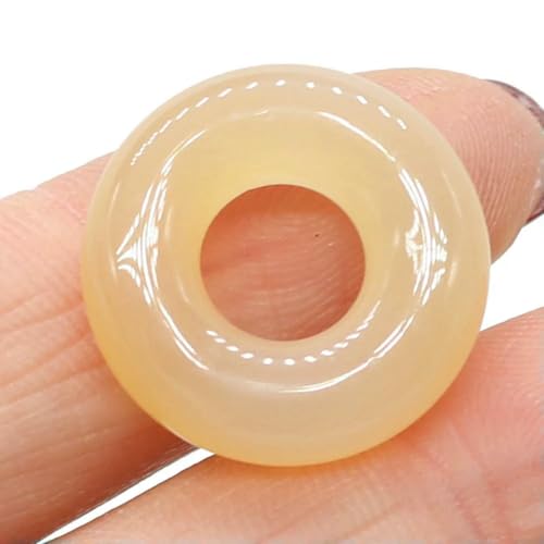 2 Stück Großlochperlen aus Naturstein, Malachit/Rosenquarz, lose Perlen zur Schmuckherstellung, DIY-Ohrringe, Halskettenzubehör, 6 x 20 mm, Gelbe Jade, 6 x 20 mm 2 Stück Großlochperlen aus Naturstein, Malachit/Rosenquarz, lose Perlen zur Schmuckherstellung, DIY-Ohrringe, Halskettenzubehör, 6 x 20 mm, Gelbe Jade, 6 x 20 mm von BSGUZ