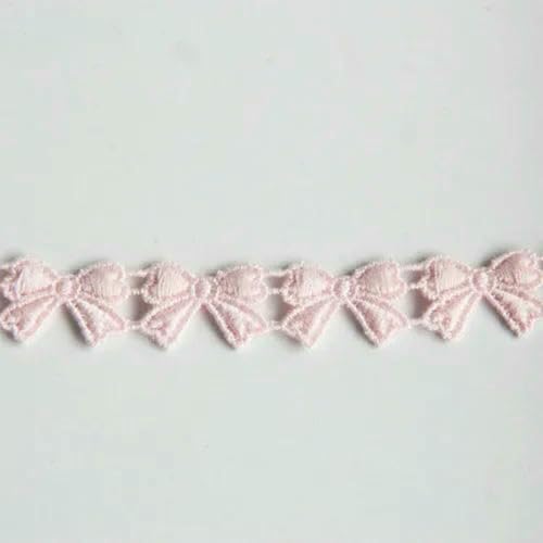 2 Yard/Lot Bowknot besticktes wasserlösliches Spitzenband DIY Bekleidung Nähstoff Schwarz Weiß Handarbeit 1 cm breit-Rosa-2 Yards 2 Yard/Lot Bowknot besticktes wasserlösliches Spitzenband DIY Bekleidung Nähstoff Schwarz Weiß Handarbeit 1 cm breit-Rosa-2 Yards von BSGUZ